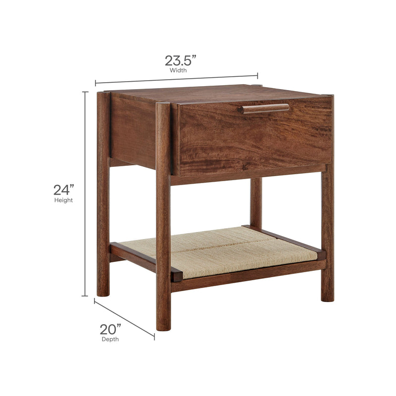 Oswin 1-Drawer Wood Nightstand by Modway, photo 2 of 11