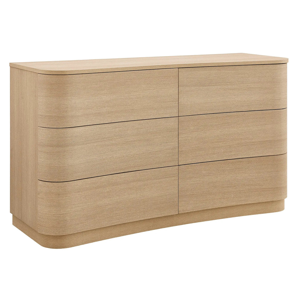 Mirae 6-Drawer Curved Dresser by Modway by HouseOfZazla