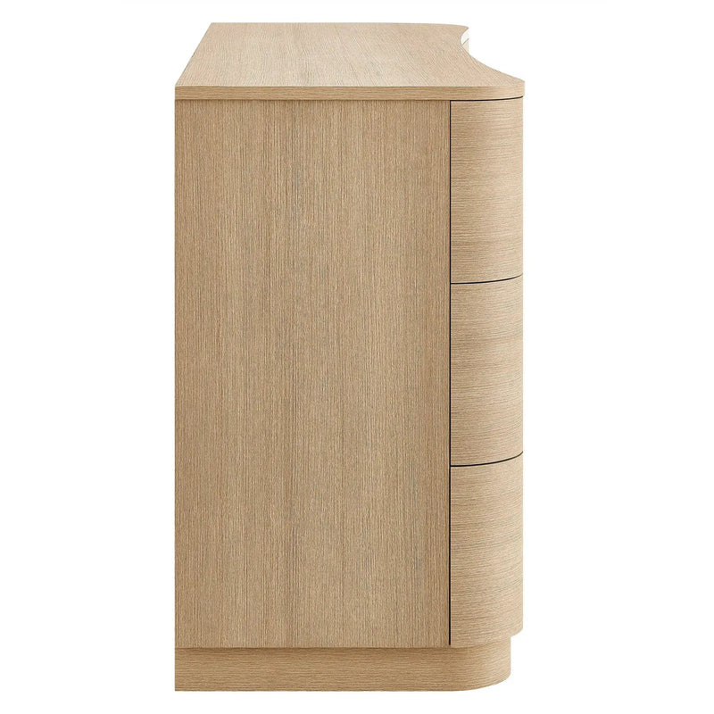 Mirae 6-Drawer Curved Dresser by Modway by HouseOfZazla