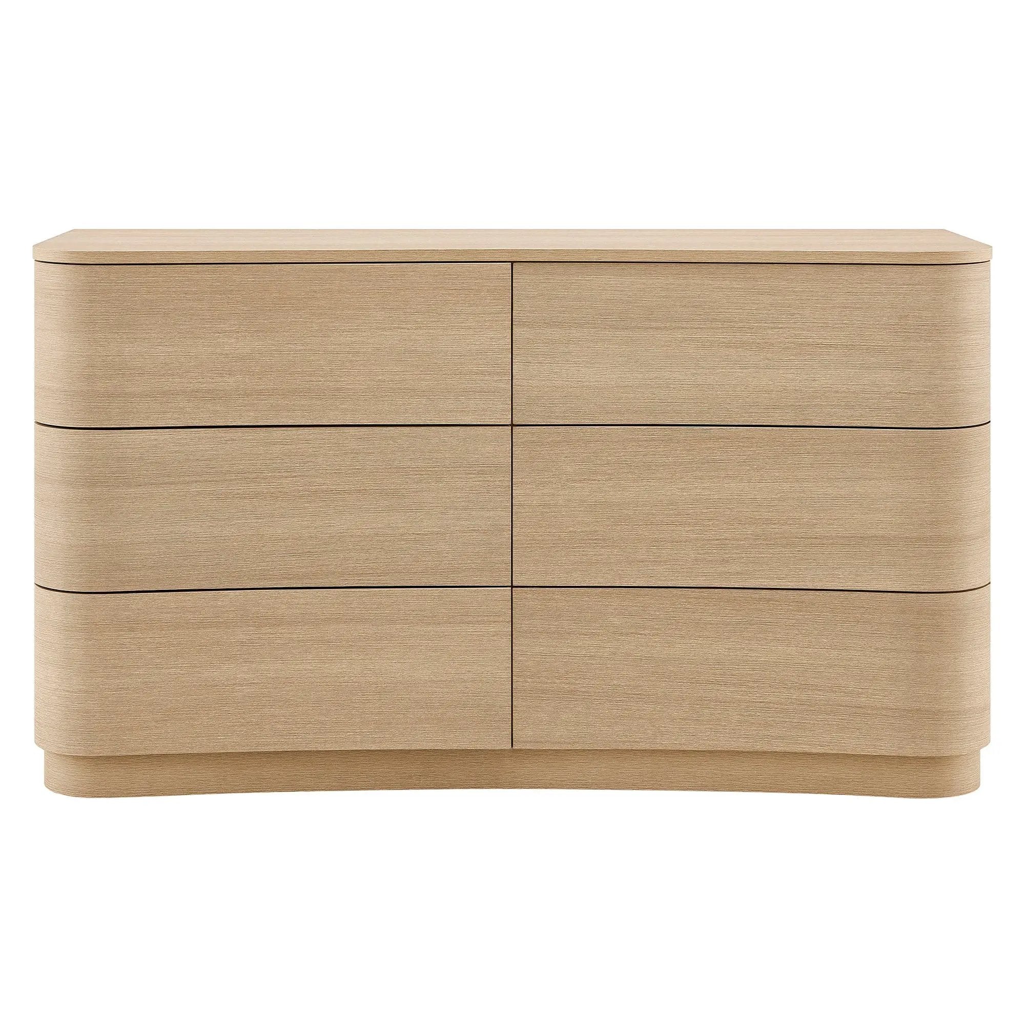 Mirae 6-Drawer Curved Dresser by Modway by HouseOfZazla