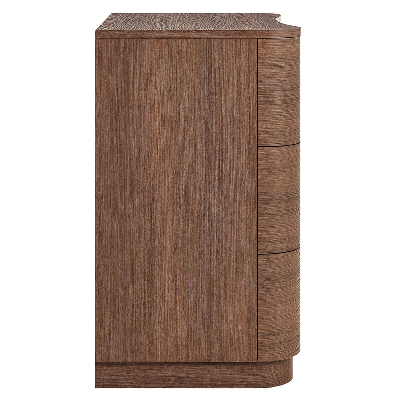 Mirae 3-Drawer Curved Compact Dresser by Modway by HouseOfZazla
