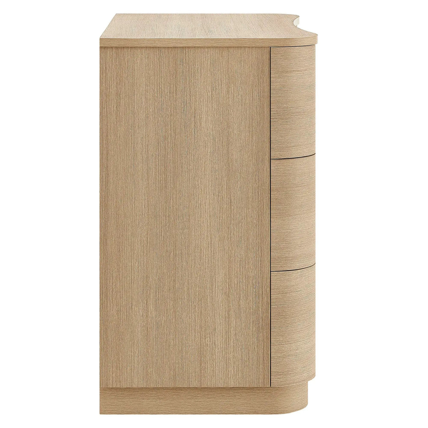 Mirae 3-Drawer Curved Compact Dresser by Modway by HouseOfZazla