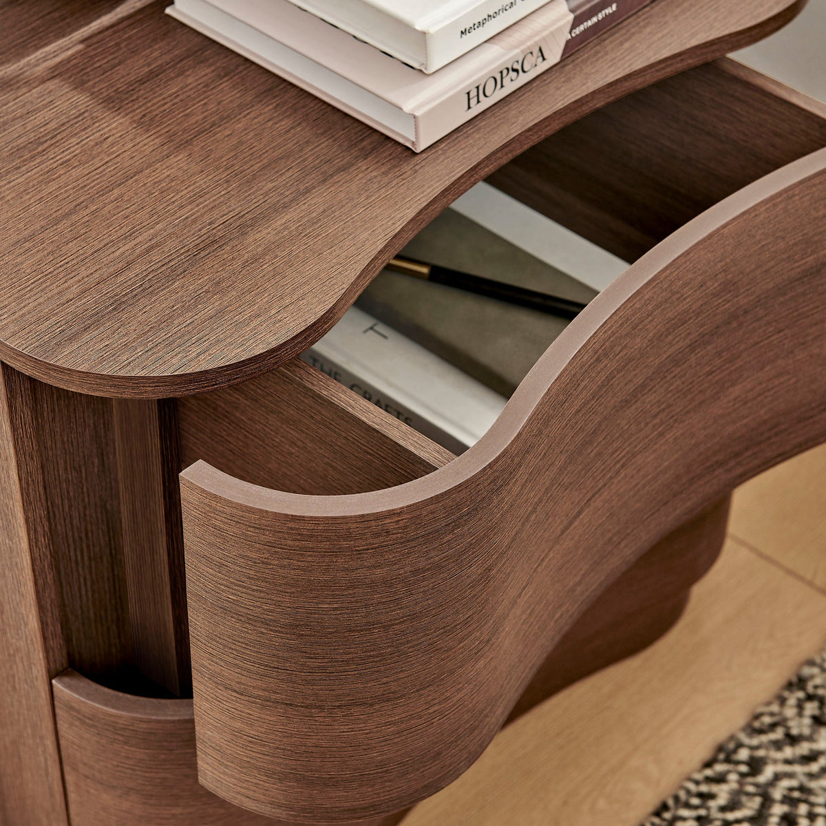 Mirae 2-Drawer Curved Nightstand by Modway, photo 9 of 18