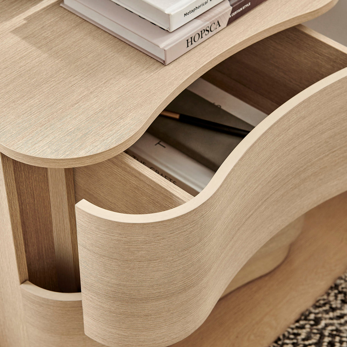 Mirae 2-Drawer Curved Nightstand by Modway, photo 18 of 18