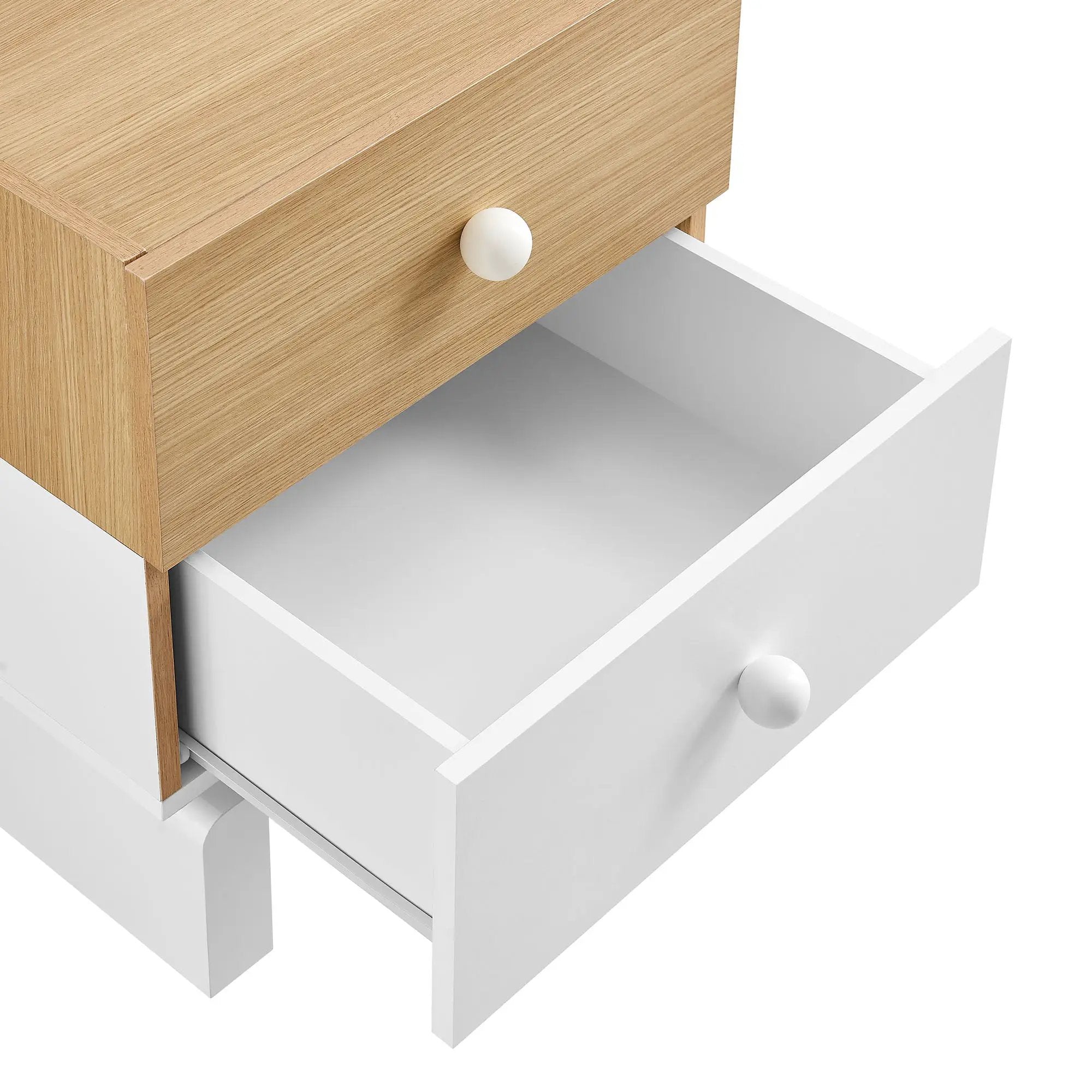 Nolia 2-Drawer Color Block Nightstand by Modway by HouseOfZazla