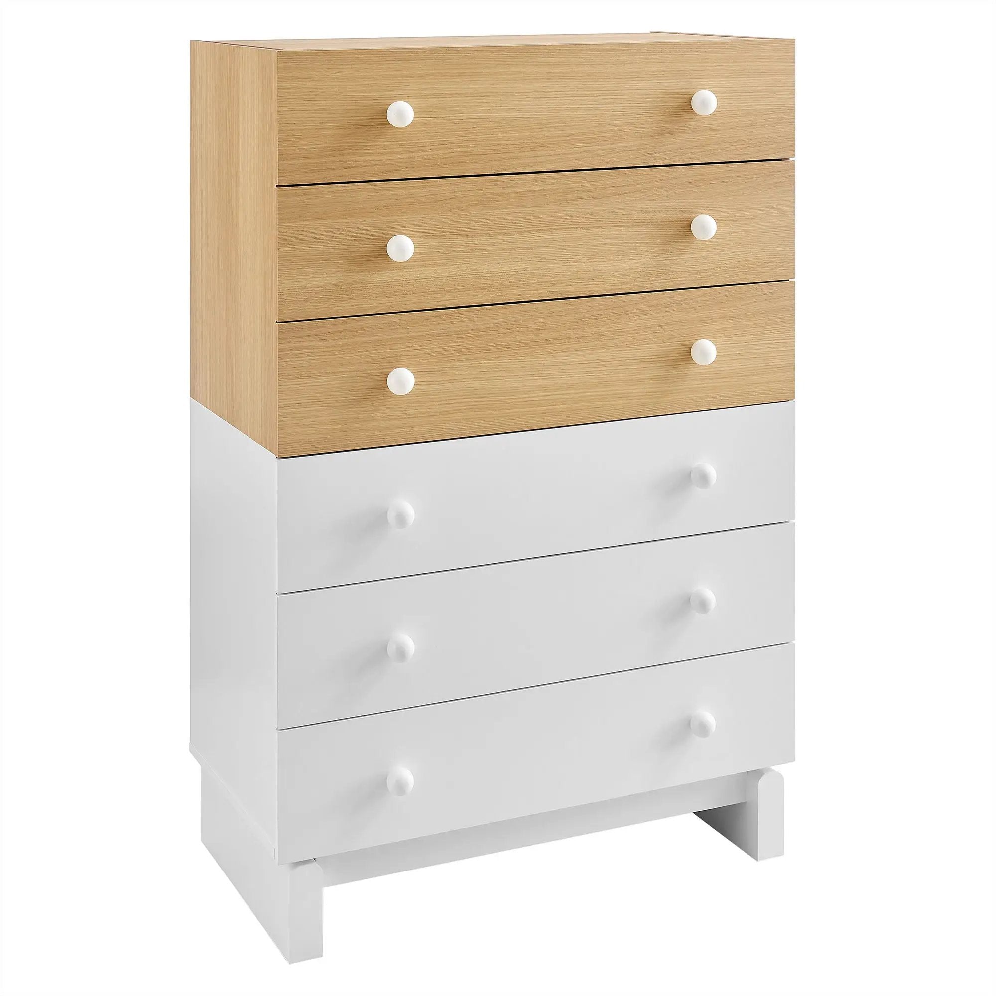 Nolia 6-Drawer Color Block Dresser Chest by Modway by HouseOfZazla