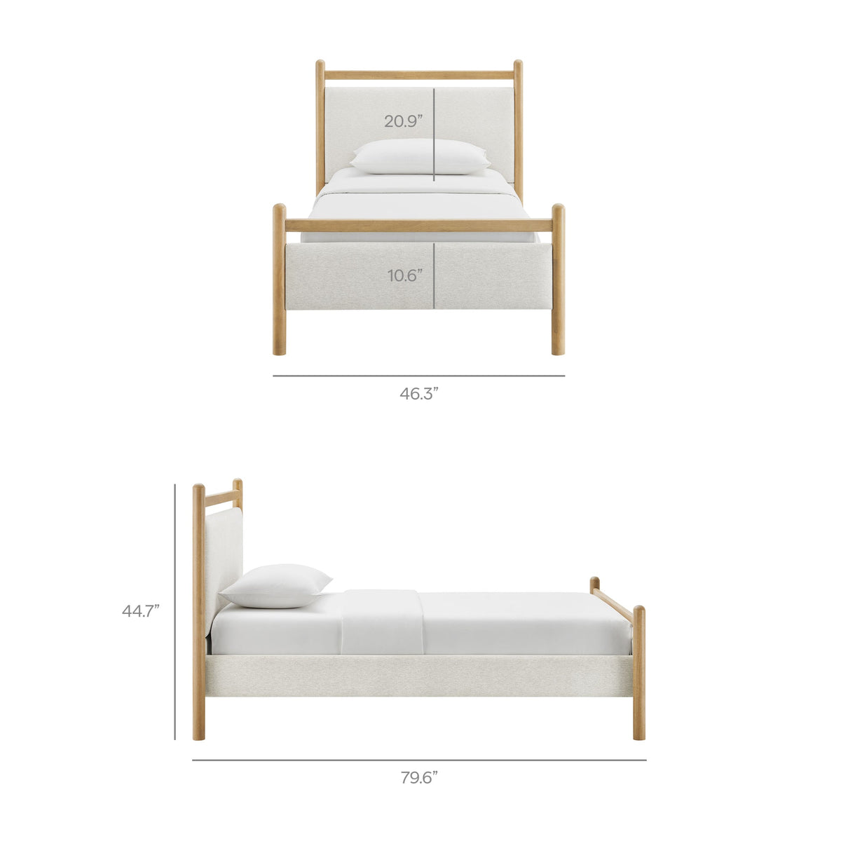 Ginny Platform Bed Frame by Modway, photo 3 of 48