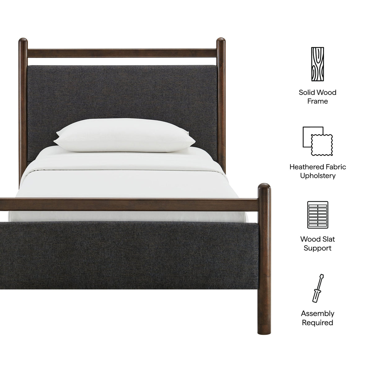 Ginny Platform Bed Frame by Modway, photo 12 of 48