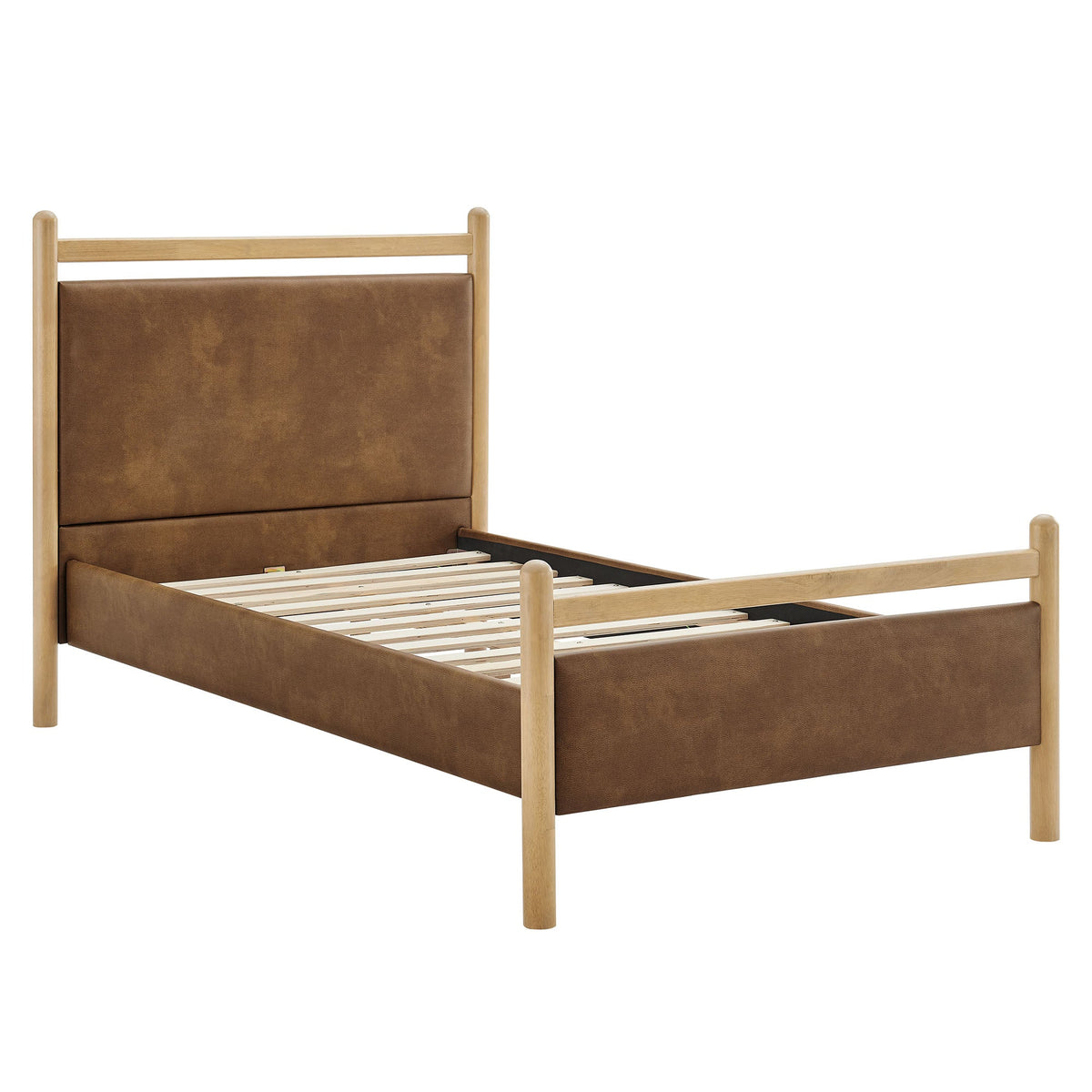 Ginny Vegan Leather Platform Bed Frame by Modway, photo 4 of 44