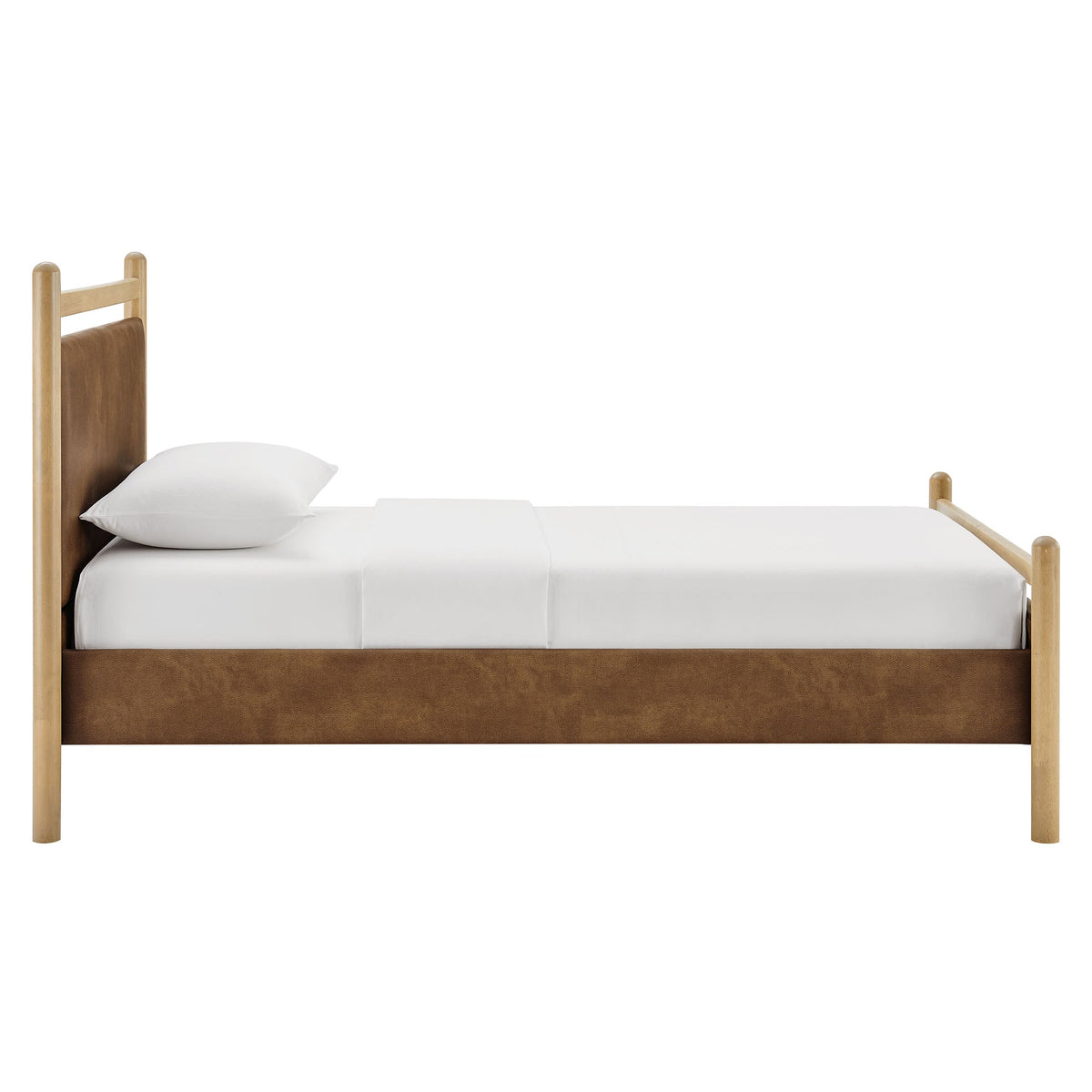 Ginny Vegan Leather Platform Bed Frame by Modway, photo 5 of 44