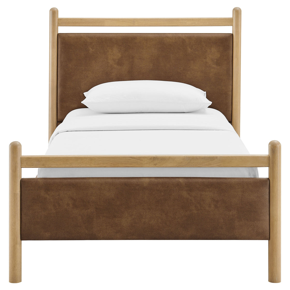 Ginny Vegan Leather Platform Bed Frame by Modway, photo 6 of 44