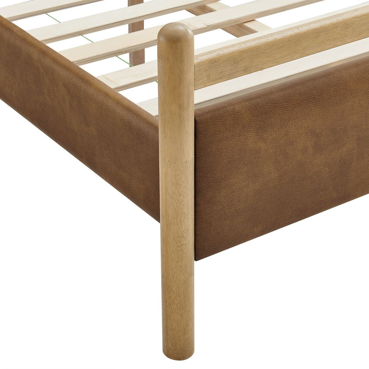 Ginny Vegan Leather Platform Bed Frame by Modway, photo 8 of 44