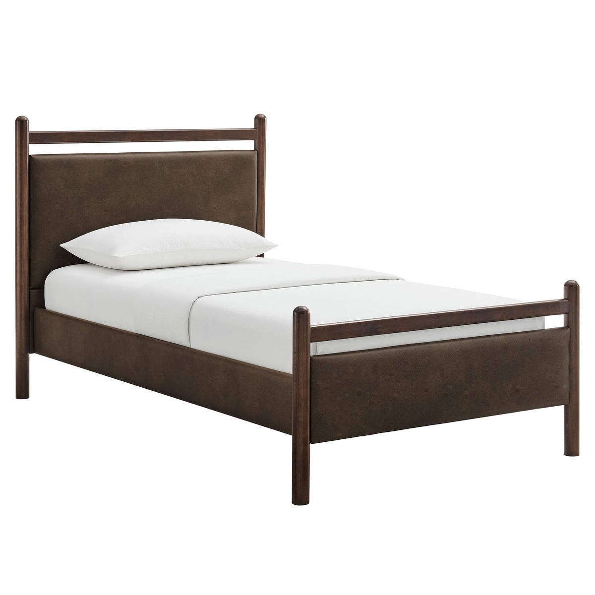 Ginny Vegan Leather Platform Bed Frame by Modway, photo 11 of 44