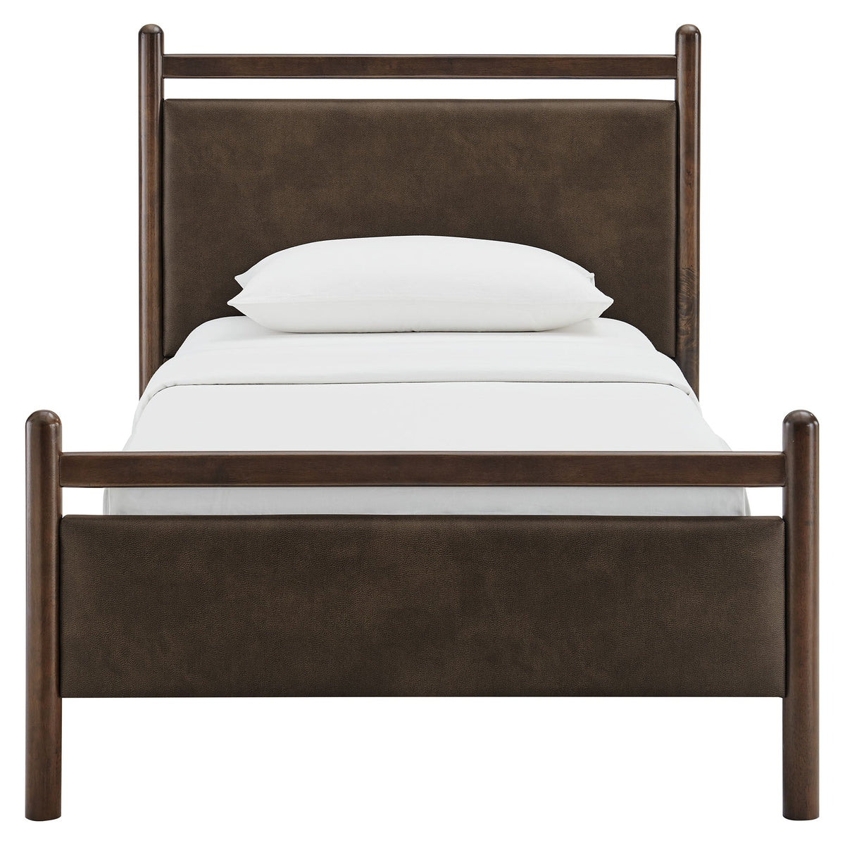 Ginny Vegan Leather Platform Bed Frame by Modway, photo 16 of 44