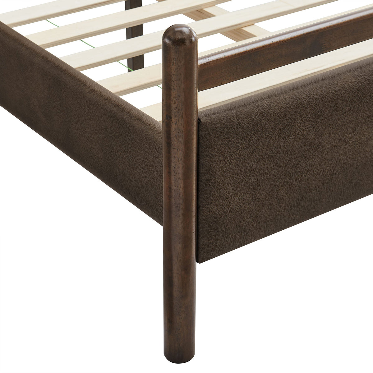 Ginny Vegan Leather Platform Bed Frame by Modway, photo 18 of 44