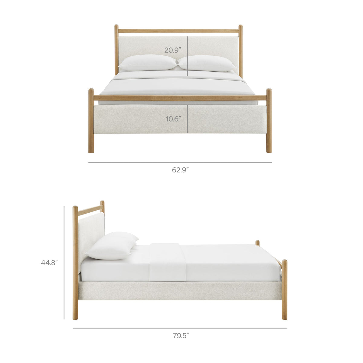 Ginny Platform Bed Frame by Modway, photo 33 of 48