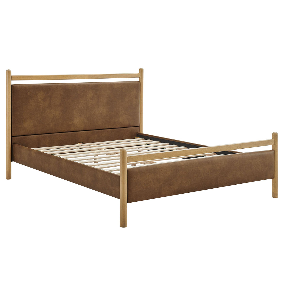 Ginny Vegan Leather Platform Bed Frame by Modway, photo 24 of 44