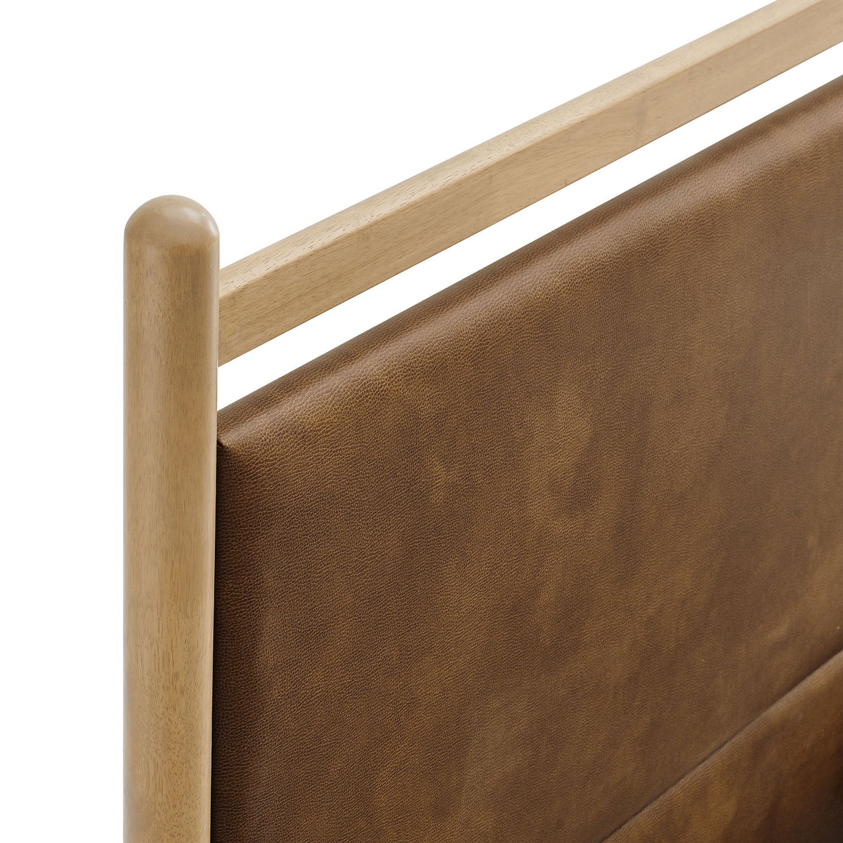 Ginny Vegan Leather Platform Bed Frame by Modway, photo 27 of 44