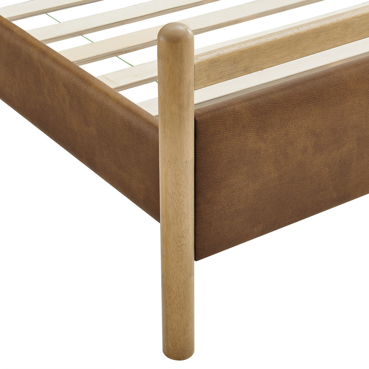 Ginny Vegan Leather Platform Bed Frame by Modway, photo 28 of 44