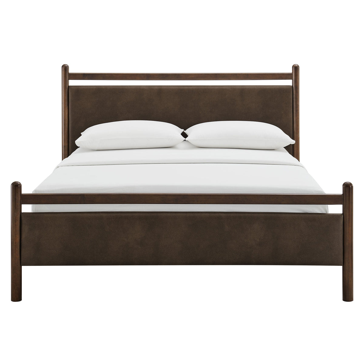 Ginny Vegan Leather Platform Bed Frame by Modway, photo 36 of 44