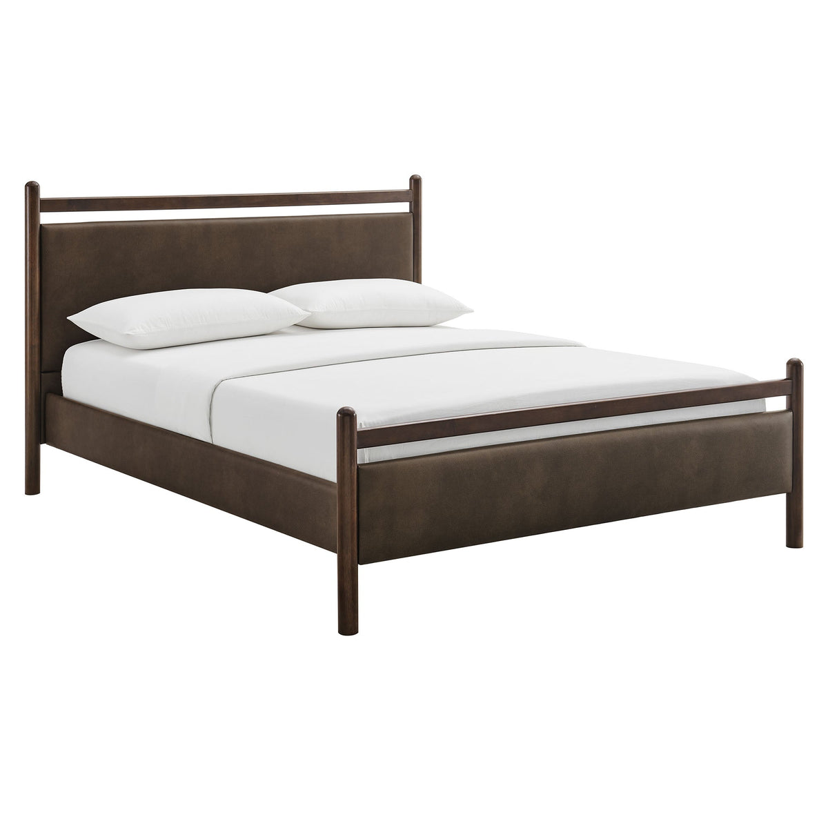 Ginny Vegan Leather Platform Bed Frame by Modway, photo 42 of 44