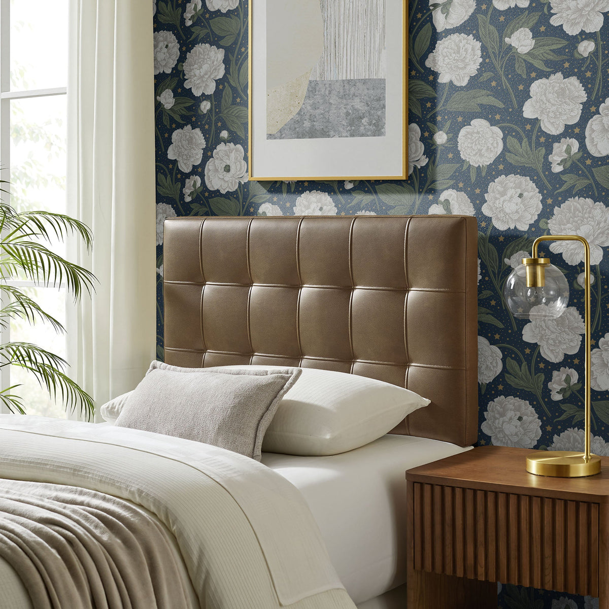 Lily Vegan Leather Headboard by Modway, photo 7 of 43