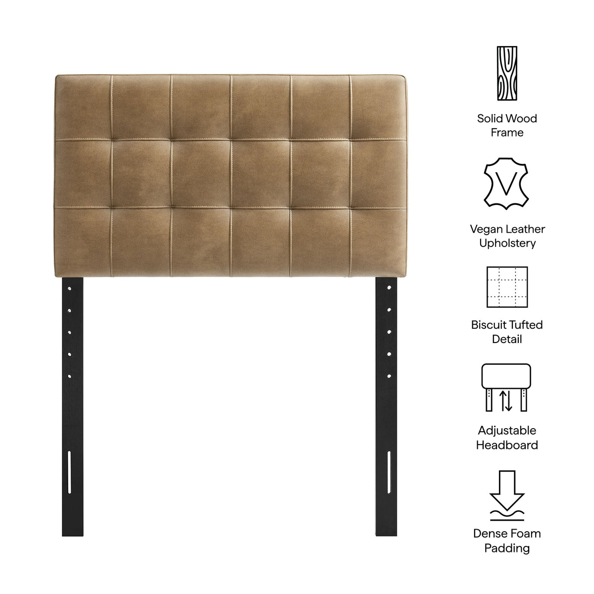 Lily Vegan Leather Headboard by Modway, photo 11 of 43