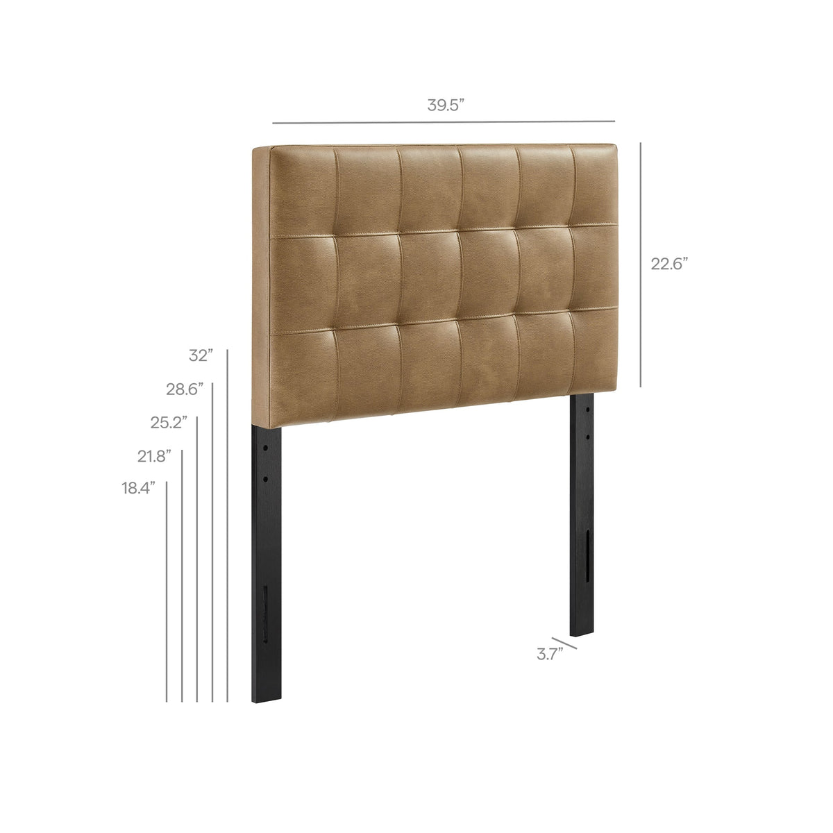 Lily Vegan Leather Headboard by Modway, photo 10 of 43