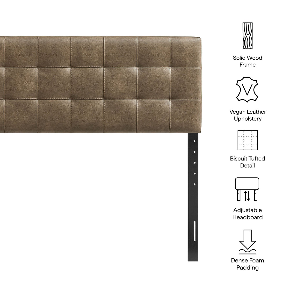 Lily Vegan Leather Headboard by Modway, photo 19 of 43