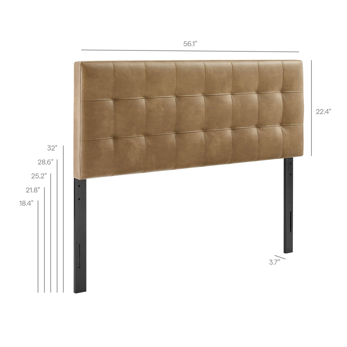 Lily Vegan Leather Headboard by Modway, photo 26 of 43