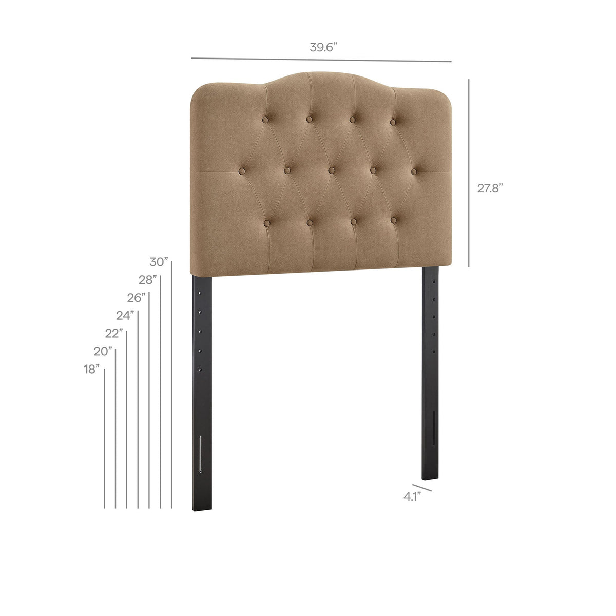 Annabel Premium Linen Blend Headboard by Modway, photo 2 of 55