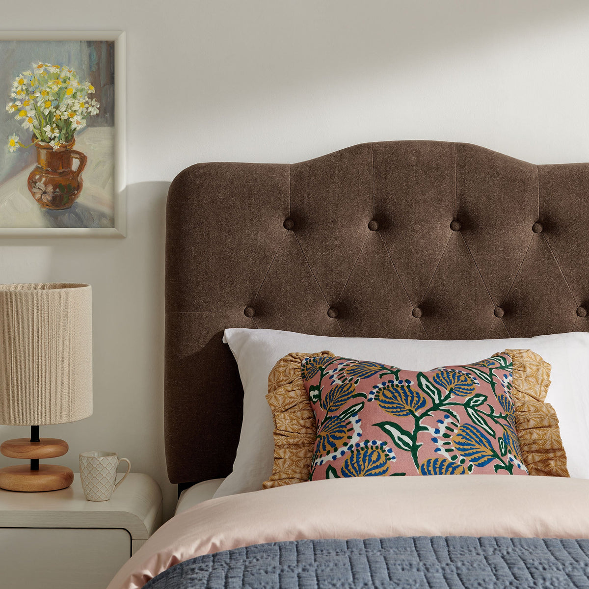 Annabel Premium Linen Blend Headboard by Modway, photo 16 of 55