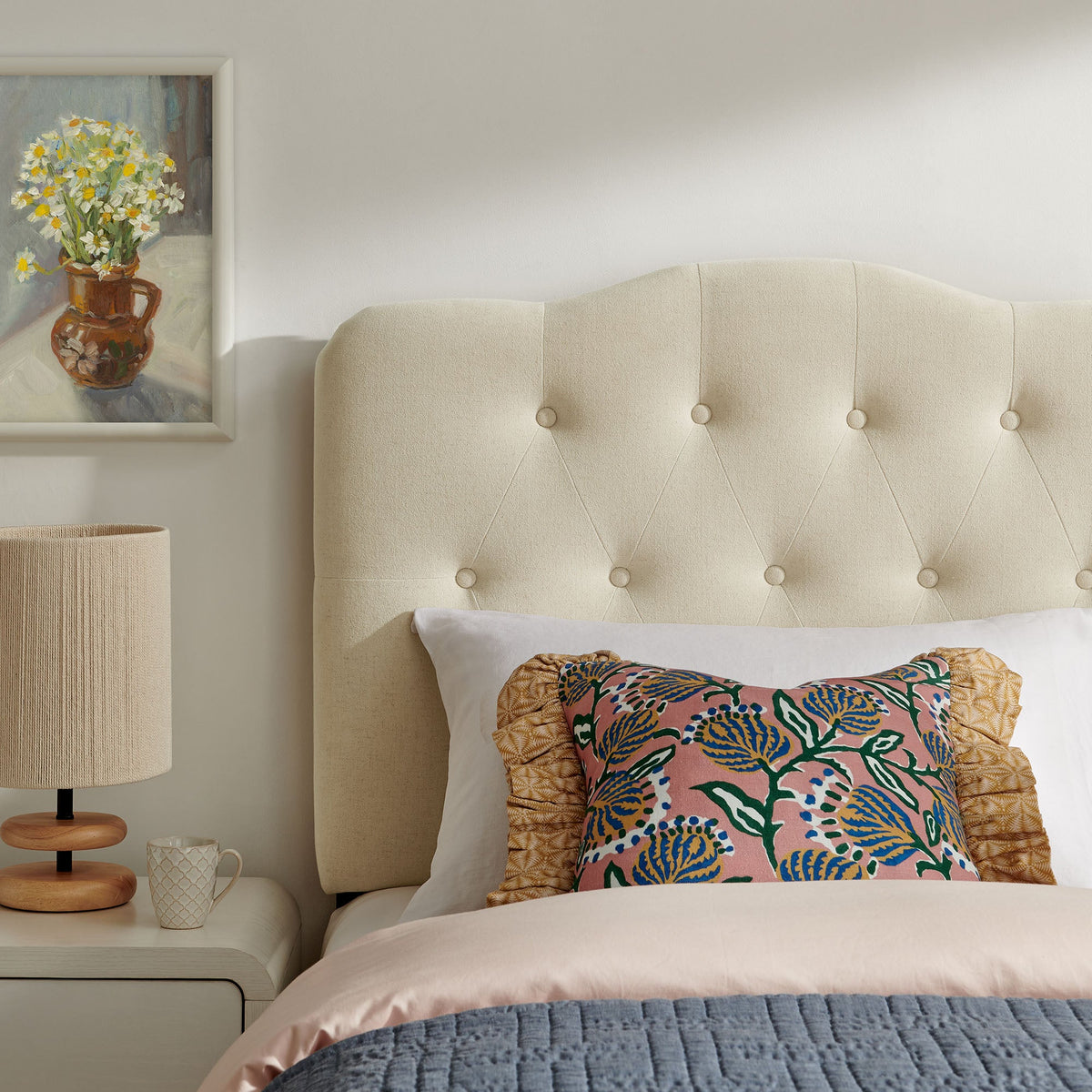 Annabel Premium Linen Blend Headboard by Modway, photo 32 of 55