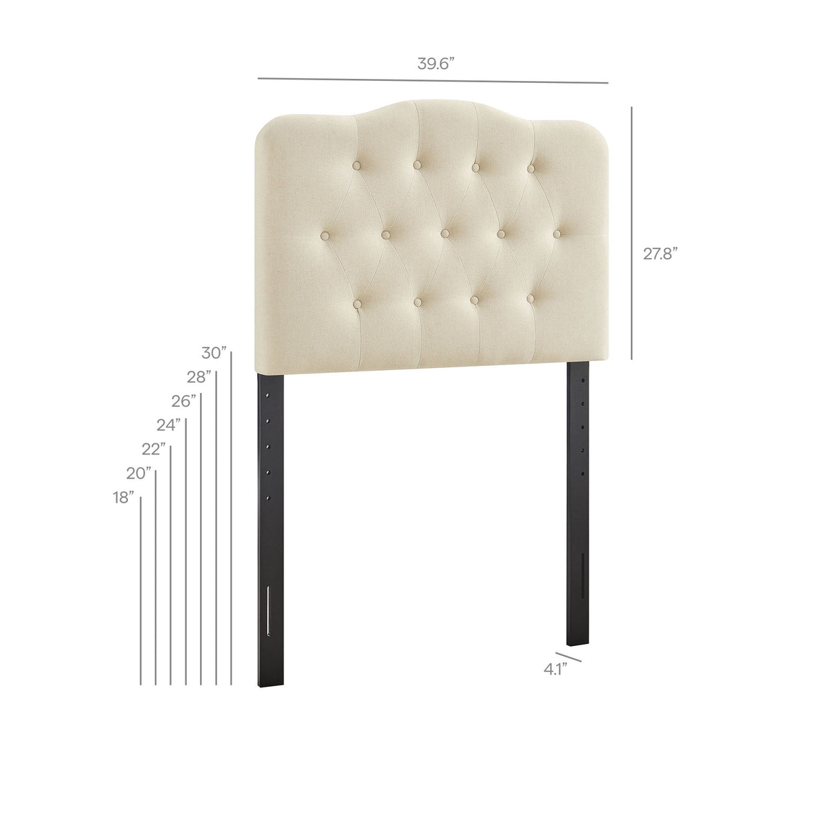 Annabel Premium Linen Blend Headboard by Modway, photo 27 of 55