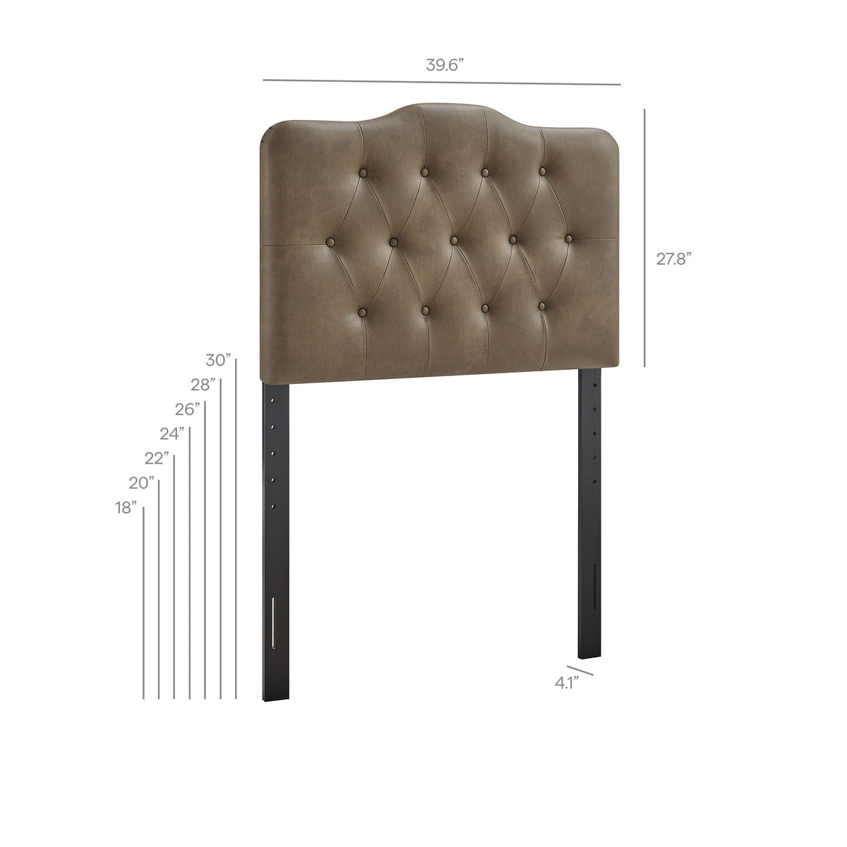 Annabel Faux Leather Headboard by Modway, photo 3 of 32
