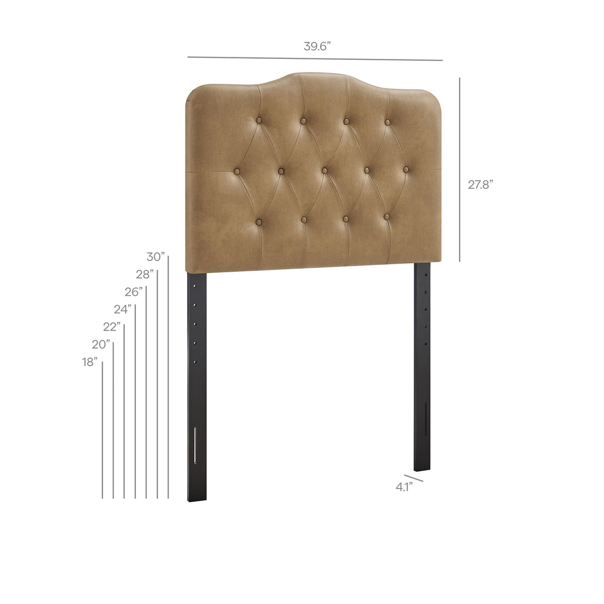Annabel Faux Leather Headboard by Modway, photo 10 of 32