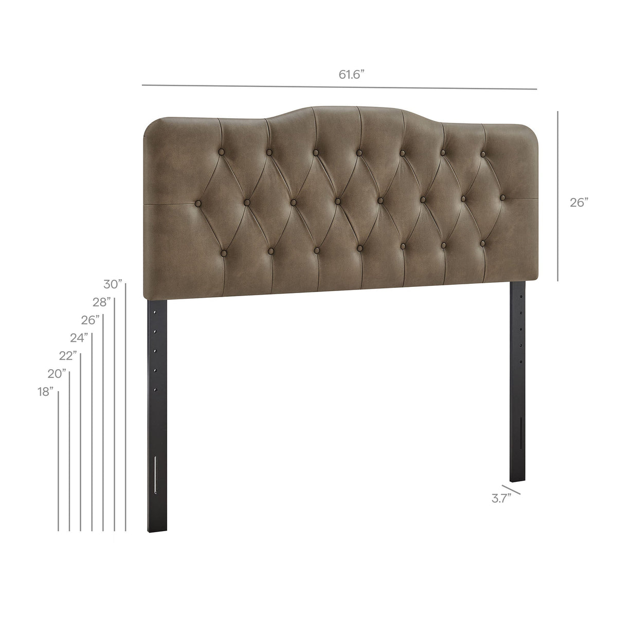 Annabel Faux Leather Headboard by Modway, photo 18 of 32
