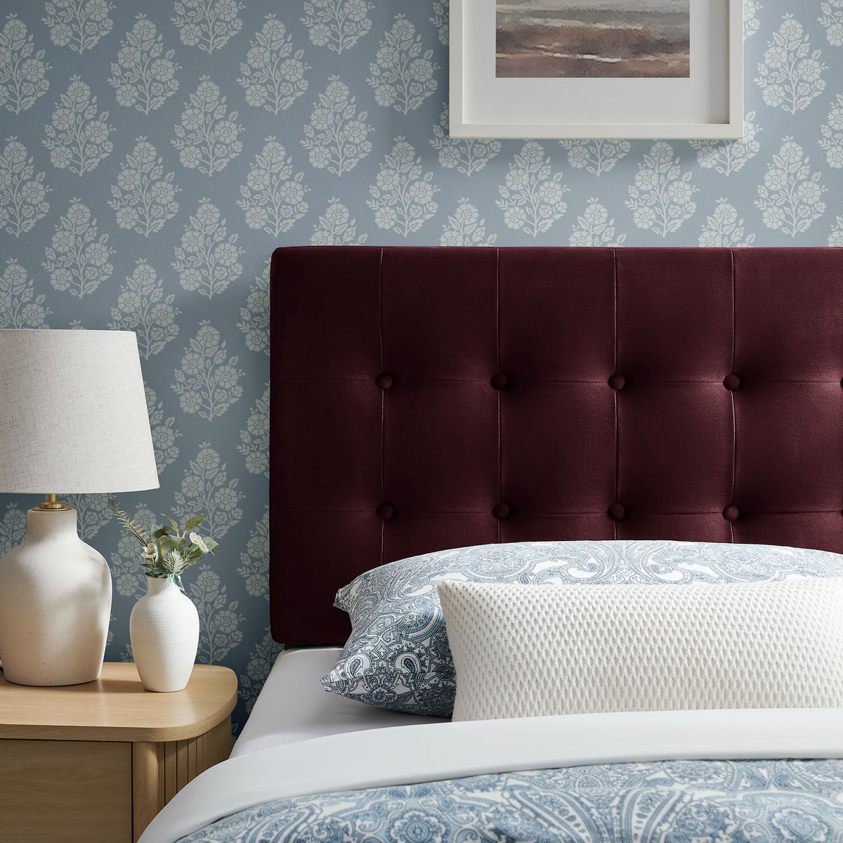 Emily Stain-Resistant Performance Velvet Headboard by Modway, photo 40 of 63