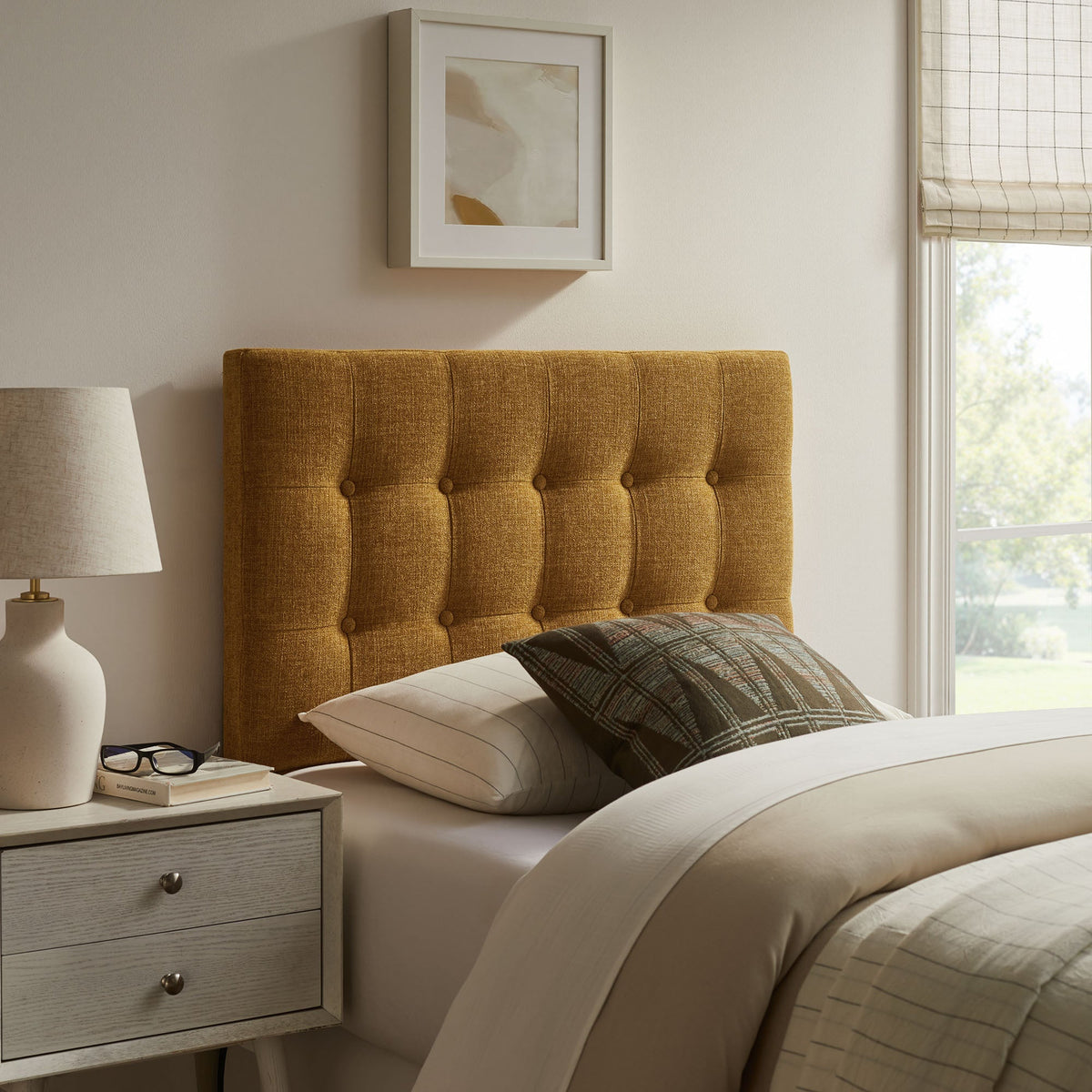 Emily Fabric Upholstered Headboard by Modway, photo 7 of 59