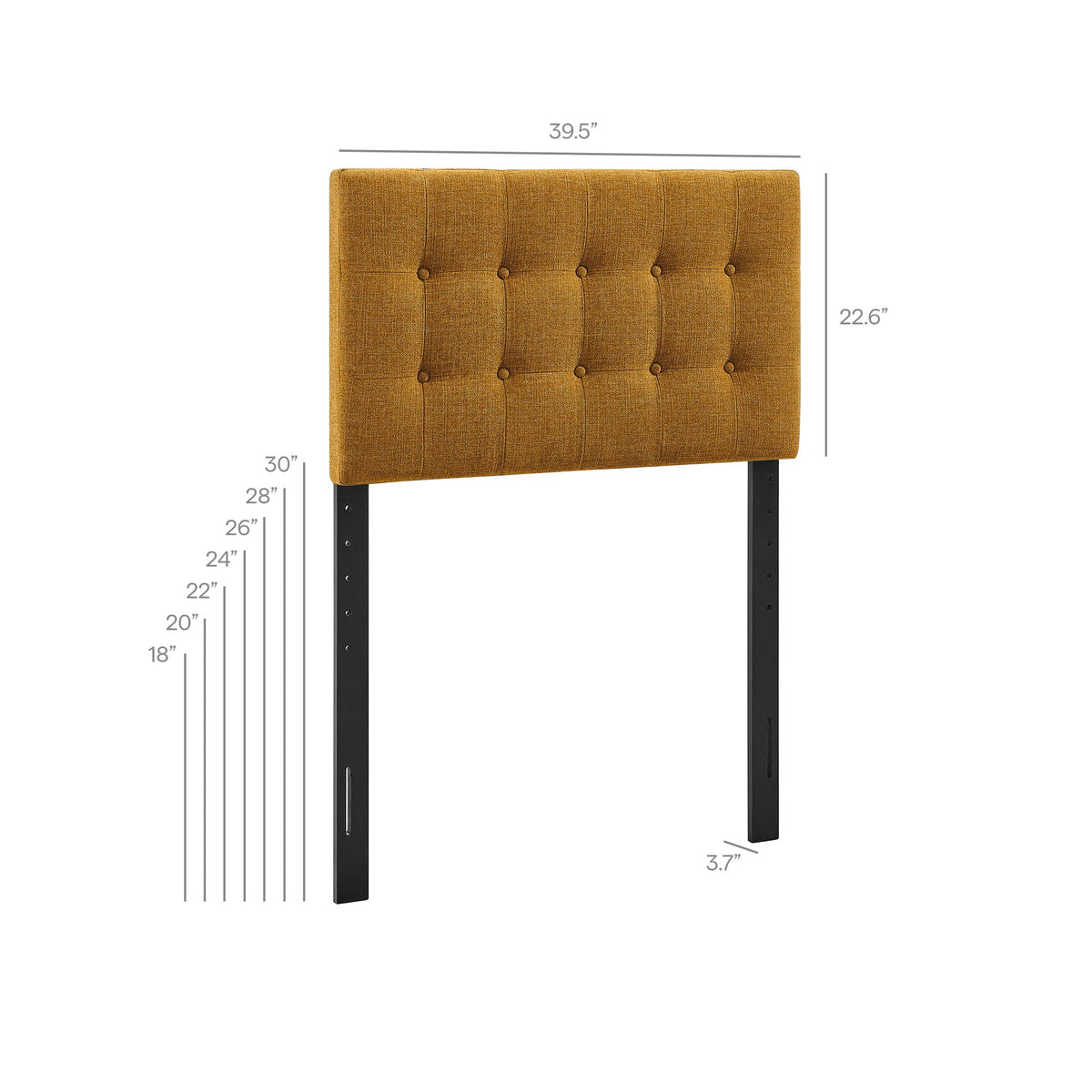 Emily Fabric Upholstered Headboard by Modway, photo 3 of 59