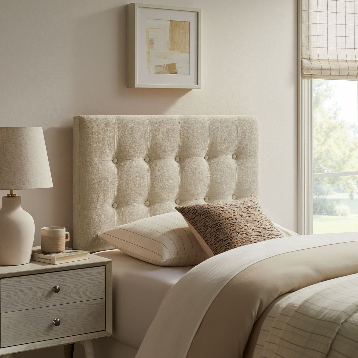 Emily Fabric Upholstered Headboard by Modway, photo 15 of 59