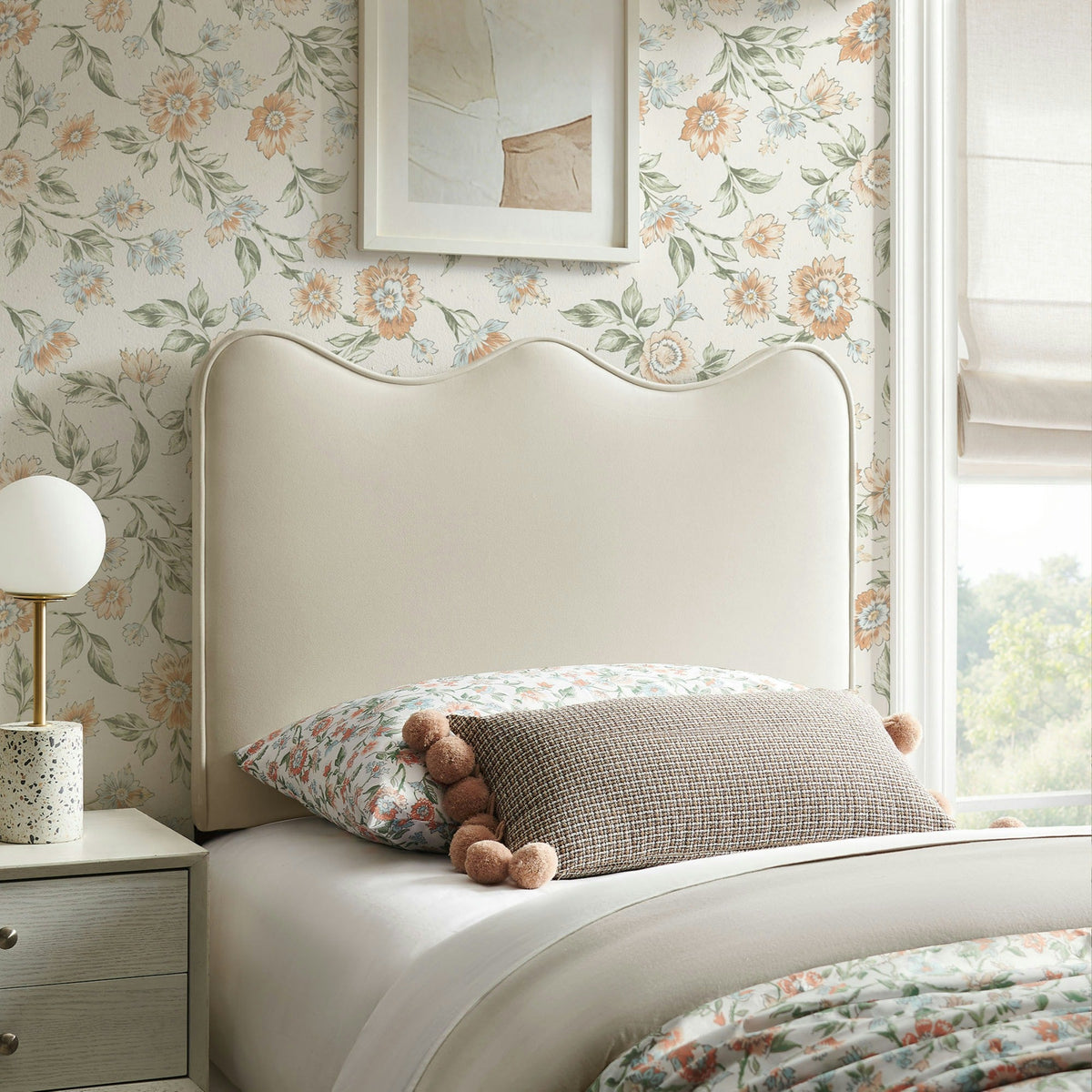 Athena Stain-Resistant Performance Velvet Headboard by Modway, photo 7 of 67