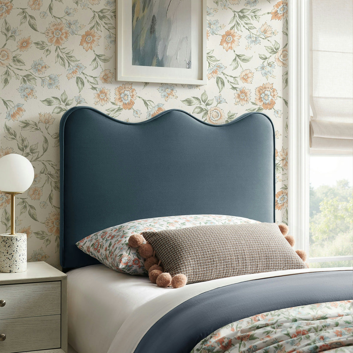 Athena Stain-Resistant Performance Velvet Headboard by Modway, photo 23 of 67
