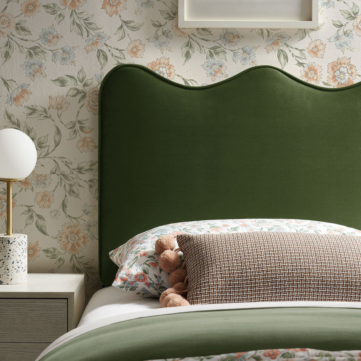 Athena Stain-Resistant Performance Velvet Headboard by Modway, photo 40 of 67