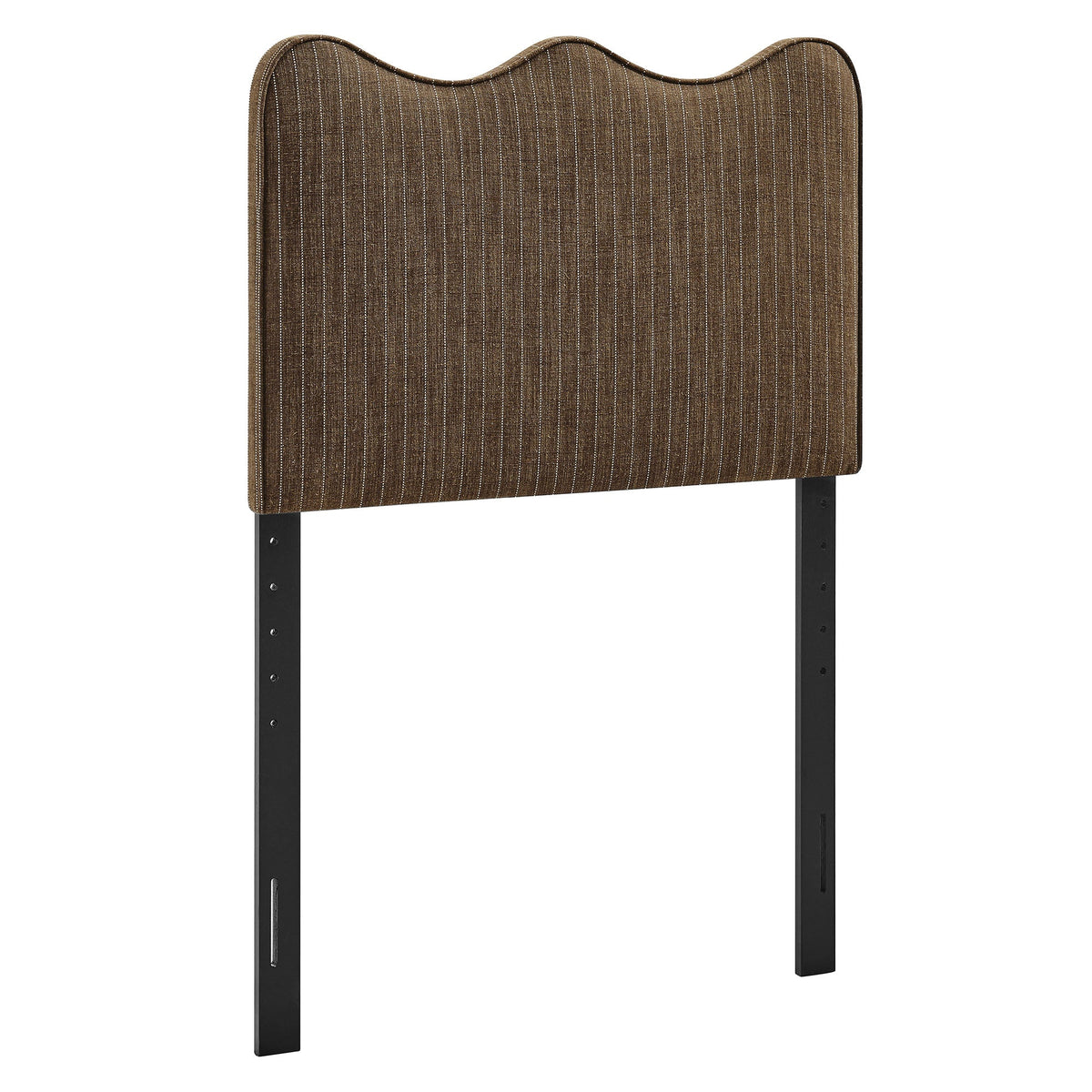 Athena Striped Fabric Upholstered Headboard by Modway