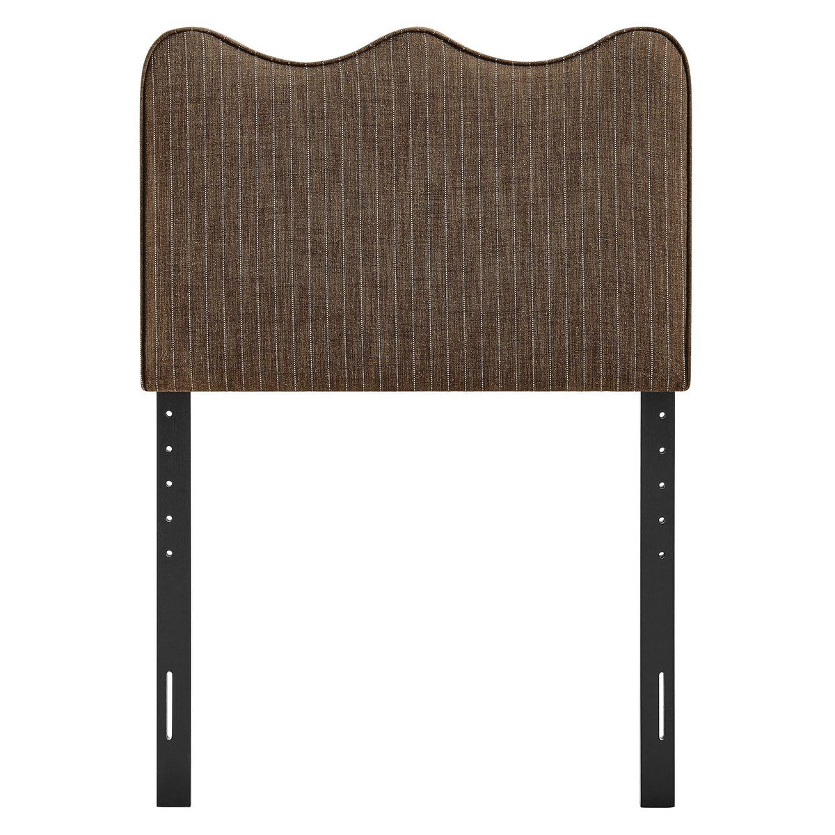 Athena Striped Fabric Upholstered Headboard by Modway, photo 4 of 47