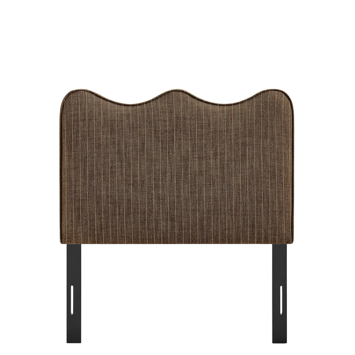 Athena Striped Fabric Upholstered Headboard by Modway, photo 5 of 47