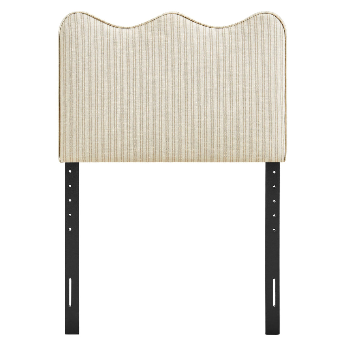 Athena Striped Fabric Upholstered Headboard by Modway, photo 12 of 47