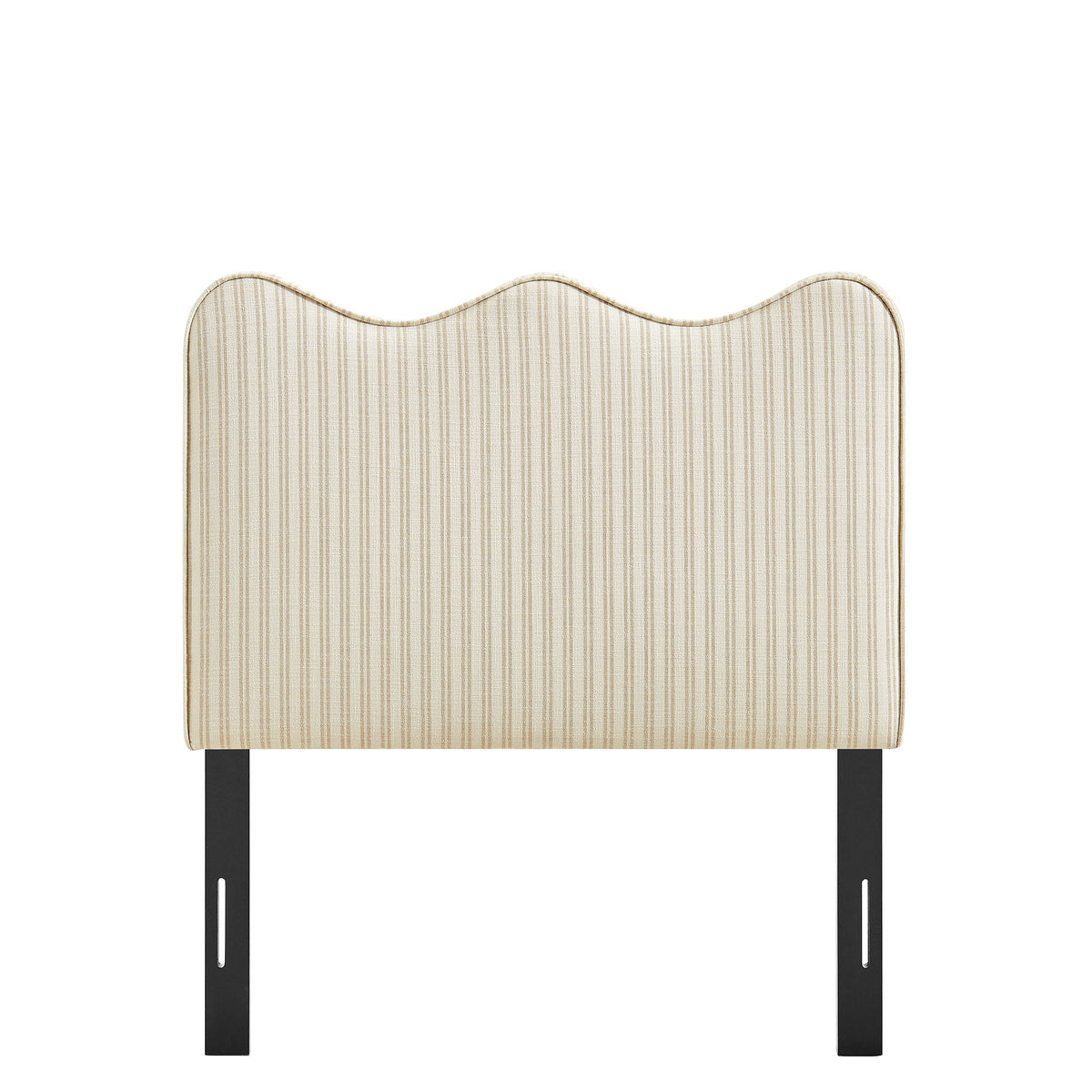 Athena Striped Fabric Upholstered Headboard by Modway, photo 13 of 47