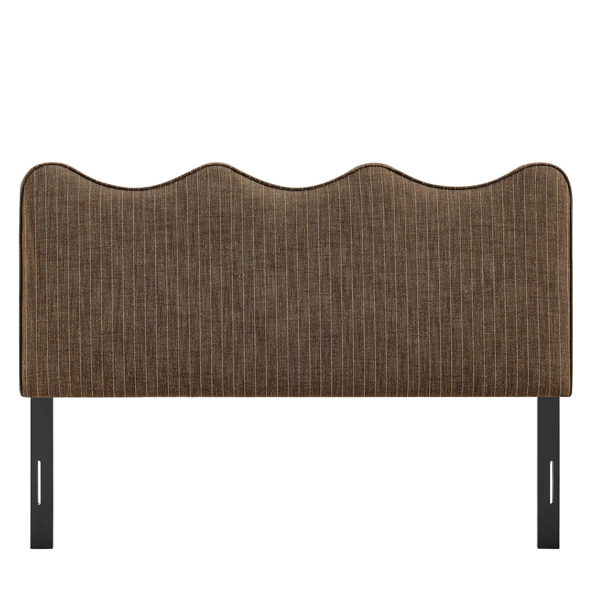 Athena Striped Fabric Upholstered Headboard by Modway, photo 29 of 47
